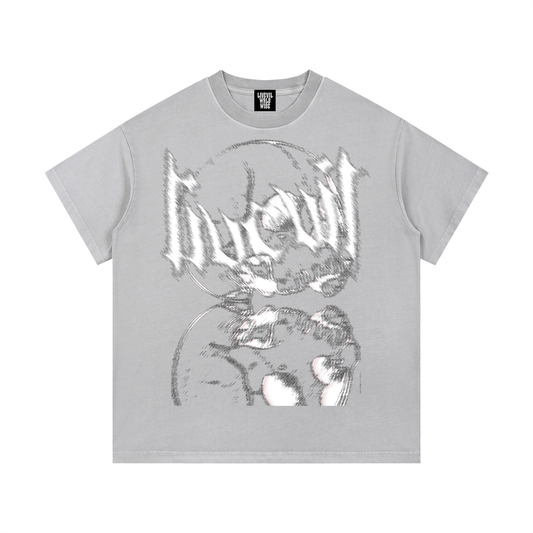 LIVEVIL “Grey” Kasket T Shirt